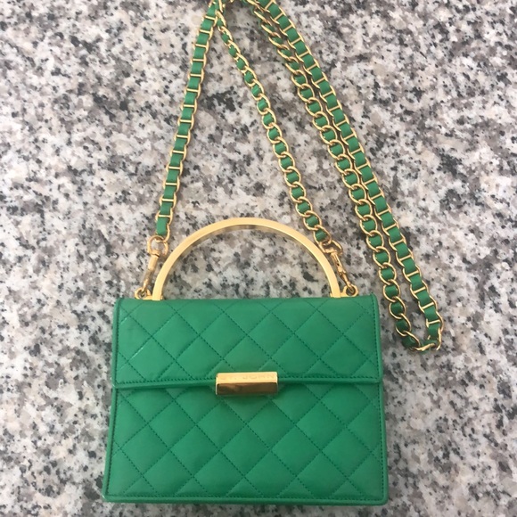 St. John Quilted Leather Handle Bag - Picture 6 of 6